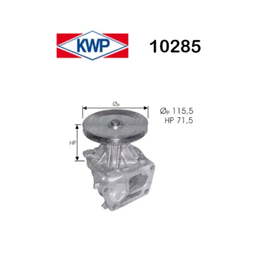 POMPE À EAU FIAT REGATA - RITMO - UNO - FIORINO KWP POUR 5894129 - Photo 1/2