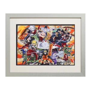 NARUTO Official Limited Art Framed Paintings Reproduction Masashi Kishimoto - Picture 1 of 2