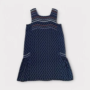 Gudrun Sjödén Damen Kleid grau Viskose gemustert transparent Lagenlook - Größe XL - Bild 1 von 16