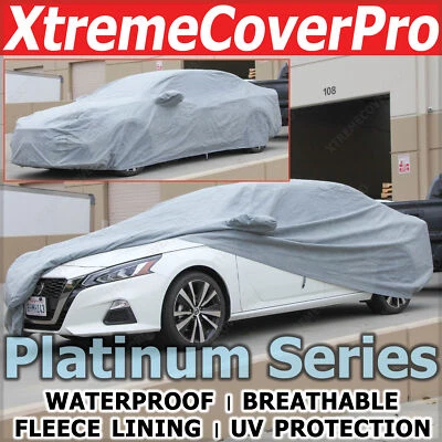 FUNDA COCHE IMPERMEABLE CON BOLSILLO ESPEJO GRIS PARA NISSAN MAXIMA 2014 2013 2012 2011 Foto 1 de 4