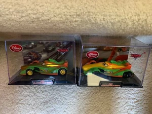 Disney Pixar Cars 1:43 Collector's Case Rip Clutchgoneski Metallic & Regular - Picture 1 of 1