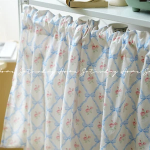 Plaid Curtains Semi-Blackout Living Room Nursery Bedroom Drapes,1 Panel, NO Rod - Picture 1 of 9