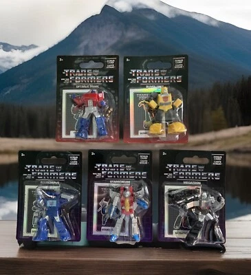 Transformers Figures & Trading Cards/Lot Of 5 Toys/Hasbro/Megatron/Optimus Prime - Image 1 of 4