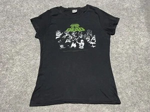 2005 George A. Romero's DAWN OF THE DEAD Black Women's Bay Island Vintage Shirt - Picture 1 of 11