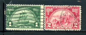 US Scott # 614, 615 - Used - CV=$5.25                   (5-C209) - Picture 1 of 1