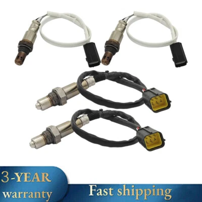 Sensor de oxígeno O2 ascendente y descendente 4 piezas para Infiniti QX56 5,6 L V8 2011 2012 2013 Foto 1 de 4