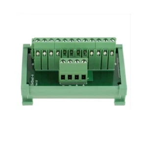 12 Position Power Distribution Fuse Module Board DIN Rail Mount Interface - Bild 1 von 4