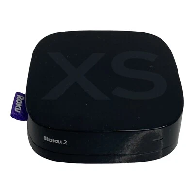 🍌 Roku 2 XS медиастример модель 3100 X без пульта дистанционного управления или переменного тока адаптер питания работает - A7 - Изображение 1 из 4