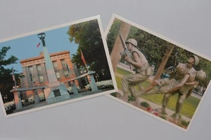 Lot (2) North Carolina Veteran's Monument & Vietnam Memorial, Raleigh Postcards - Picture 1 of 5