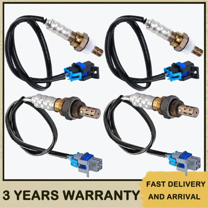 Sensor de oxígeno O2 ascendente+descendente 4X para Chevrolet Express 1500 2500 3500 2003-2007 Foto 1 de 4