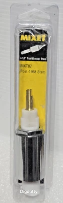 BrassCraft MXT07 Mixet SLD1350 4.5inch Hot Cold Post 1968 Stem with Retainer - Image 1 of 4