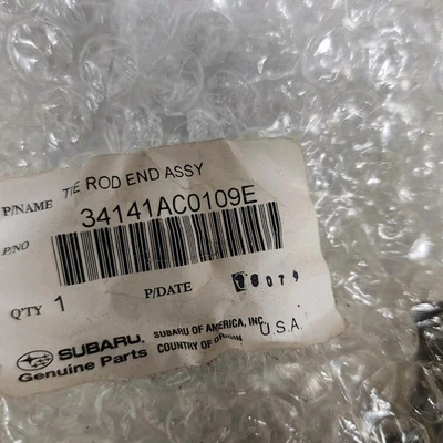 34141AC01409E OEM SUBARU Tie Rod Legacy Outback Foto 1 de 2