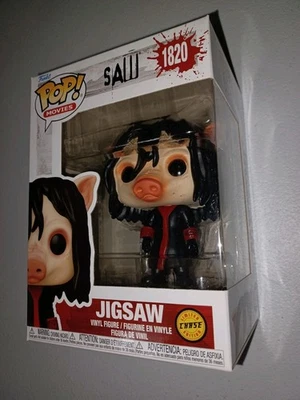 Виниловая фигурка маска свиньи ужасов FUNKO Pop фильмы Saw Jigsaw Chase #1820 🐷 - Изображение 1 из 4