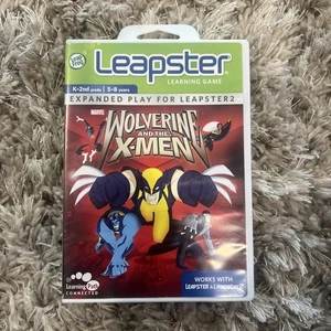 Leap Frog Leapster Wolverine and the X-Men Learning Game - Marvel K-2nd - Picture 1 of 5
