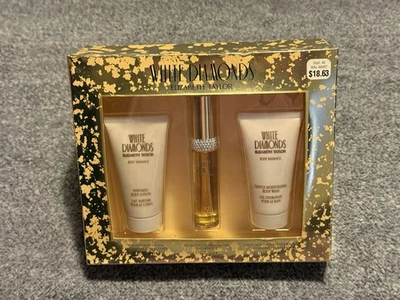Conjunto de presente perfume White Diamonds 3 peças por Elizabeth Taylor - Imagem 1 de 3