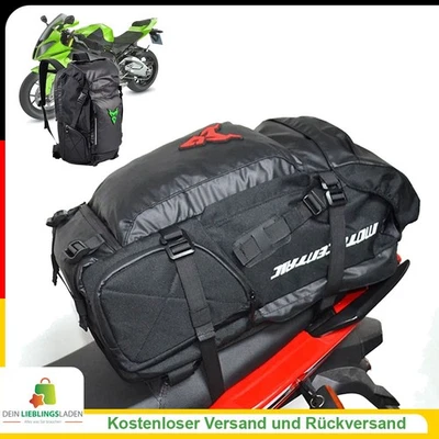 MotoCentric Motorrad-Rucksitz-/Helmtasche wasserdicht, große Kapazität 27-48L - Bild 1 von 4