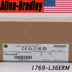 Neu AB 1769-L36ERM/A CompactLogix 3MB Motion Controller kostenloser Versand SPS 1 STCK USA - Bild 1 von 5