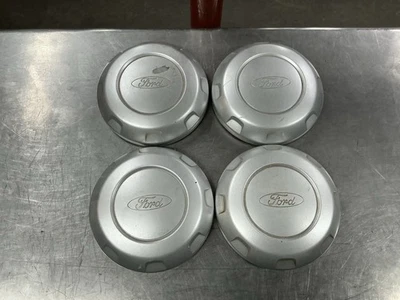 2004-2018 FORD F-150 F150 OEM WHEEL CENTER HUB CAPS 4L34-1A096-EC SET 4 SILVER - Image 1 of 4
