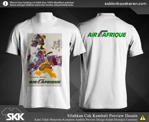 T Shirt Air Afrique Unisex Size S to 5 XL - Picture 1 of 1