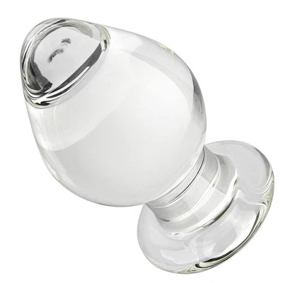 Plug Anal Grande Cristal Forma Hongo Butt Plug Vidrio Masaje Bum Plug Sexo T... Foto 1 de 4