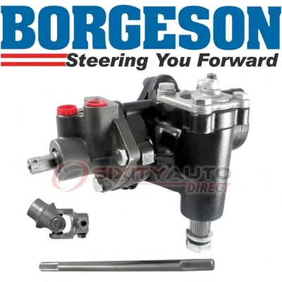 Borgeson Steering to Power Conversion Kit for 1958-1964 Chevrolet Biscayne le Foto 1 de 4