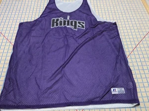 Vintage Russell Athletic Sacramento KINGS Reversible Practice Jersey Sz 3XL ~3 - Picture 1 of 9