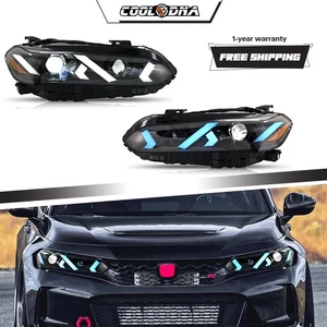 Faros LED de animación DRL para Honda Civic 2022-2025 faros secuenciales 2* - Imagen 1 de 22