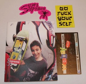 Supreme New York 2 Stickers F*&$ Off Super Supreme (1) 2016 Product Magazine - Picture 1 of 2