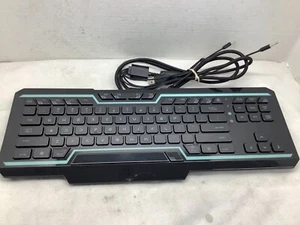 Disney Tron Legacy Razer Gaming Light Up Keyboard Tested - Picture 1 of 8
