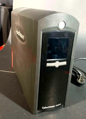 CyberPower Intelligent LCD 1500VA UPS - Used, Working, Needs New Battery - Image 1 of 2