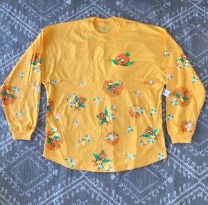 Disney Parks Orange Bird Spirit Jersey Shirt Adult Epcot Flower Garden Festival 