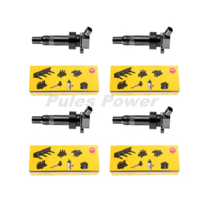 273012B100 OEM 4 Set NGK Ignition Coils For Kia Rio S 18-20 Soul LX 14-19 1.6L - Image 1 of 4
