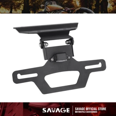 Placa de licença eliminadora de para-lama dobrável para SUZUKI GSXR600 GSXR750 2011-2024 - Imagem 1 de 4