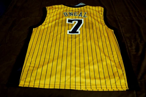Men's Size XL Reebok Indiana Pacers Jermaine O'Neal Jersey Cover
