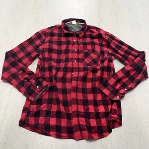 Camisa de franela rústica para hombre roja y azul XL - Imagen 1 de 9