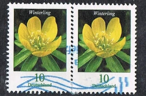 Federación 3314 Flores Winterling Pareja Horizontal Estampada - Imagen 1 de 2