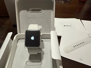 Apple Watch Edition Series 3 42mm biała ceramika - zamiennik AppleCare+, w idealnym stanie! - Zdjęcie 1 z 18