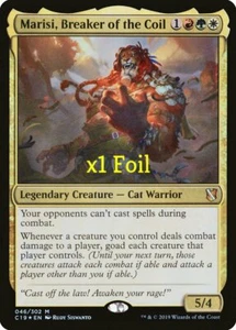 MTG Foil Commander 2019 C19 Marisi, Breaker of the Coil MINT - Picture 1 of 1