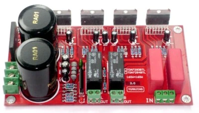 TDA7294 BTL 2.0 Dual Channel Amplifier Board with Speaker Protection - Image 1 of 2