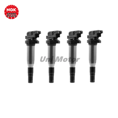 Bobina de encendido 4 piezas OEM NGK 12137559842 para BMW 320i 428i 525i 640i X1 X3 Mini Foto 1 de 4