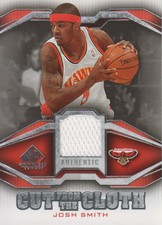 2007-08 SP Game Used Basketball Cut from Cloth JERSEY #CC-JS Josh Smith