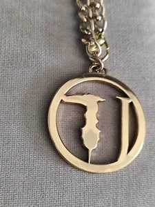 Trussardi Metal Bag Charm Keychain - Picture 1 of 3