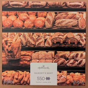 SEALED Hallmark BAKERY'S BEST 550 pc Jigsaw Puzzle BREAD - Picture 1 of 8