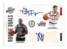 2010-11 Panini Season Update Luke Harangody Avery Bradley 89/99 auto rookie card