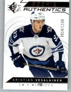 2018-19 SP #127 Kristian Vesalainen RC \1199 (ref 157773) - Picture 1 of 2