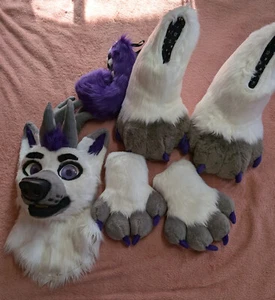 Deer canine hybrid fursuit HQ full partial multi artwork included - Picture 1 of 9