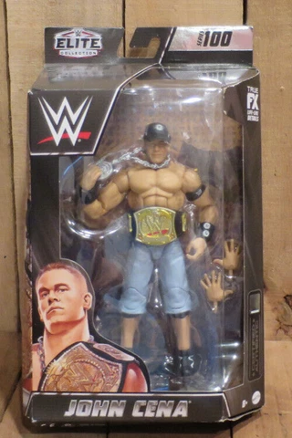 WWE Elite Collection Series 100 John Cena Action Figure New Sealed Cover