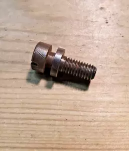 Banco de discos de colección plano rana tornillo de ajuste pieza herramientas manuales antiguas para carpintería - Imagen 1 de 1