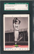 SGC 9 MINT JACKSONVILLE SUNS NOLAN RYAN MINOR 1992 CLASSIC BEST #1 GRADED *TPHLC