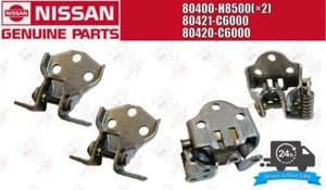 Juego de bisagras de puerta delantera izquierda Nissan 80400-H8500 80421-C6000 80420-C6000 OEM - Imagen 1 de 17